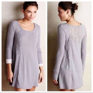 Anthropologie knit tunic sweater